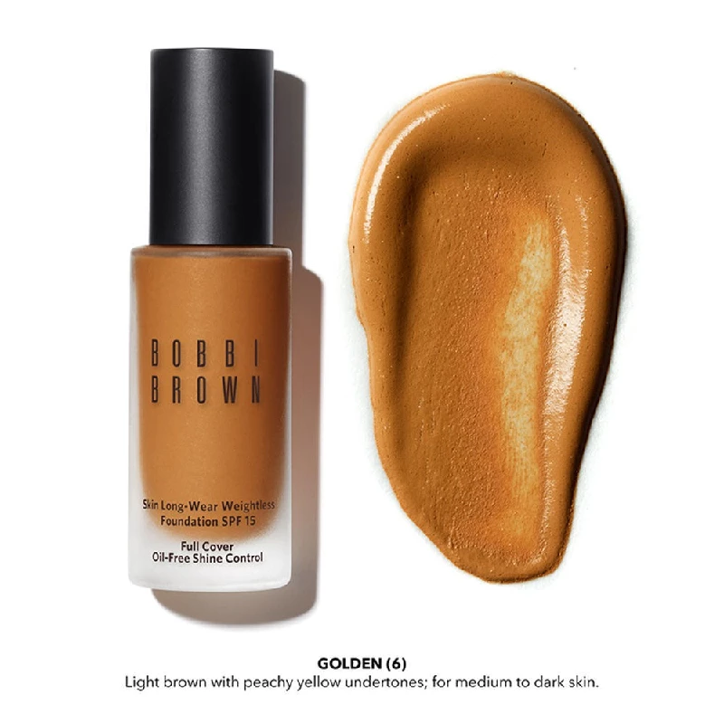 Bobbi Brown Skin Long-Wear Weightless Foundation SPF 15, Golden-1.webp